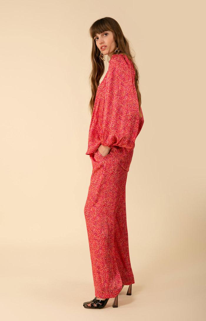 Hale Bob Emy Charmeuse Top