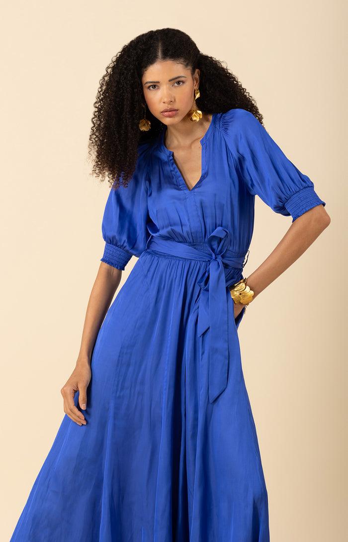 Hale Bob Estella Charmeuse Dress