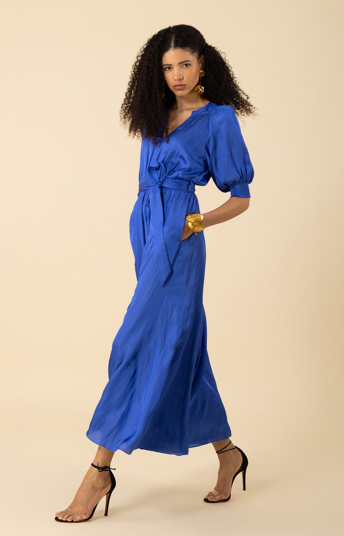 Hale Bob Estella Charmeuse Dress