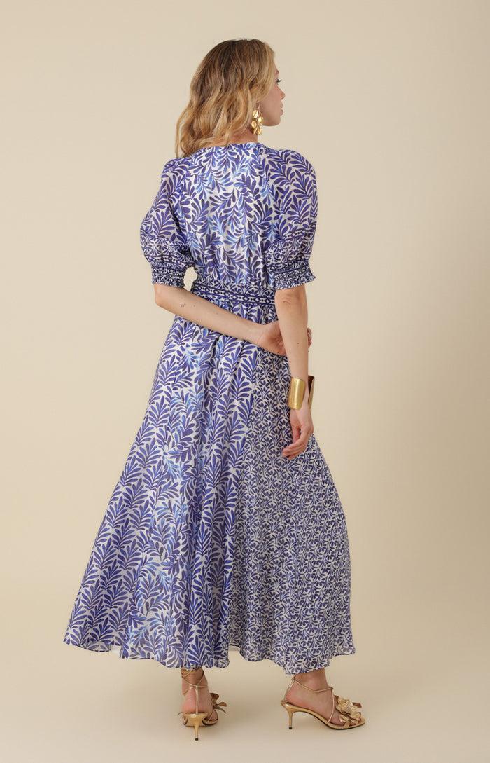 Hale Bob Estella Organza Maxi Dress