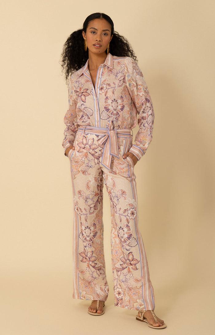 Hale Bob Fernanda Linen Pant