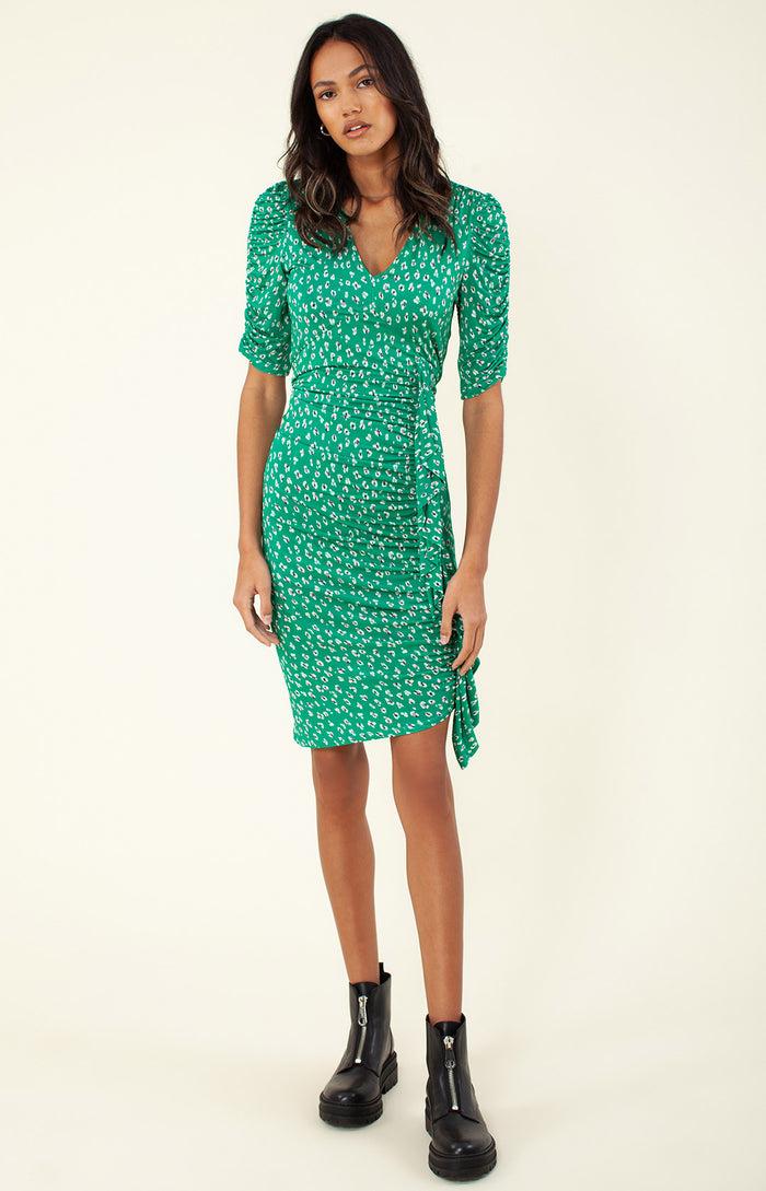 Hale Bob Ferrah Draped Dress