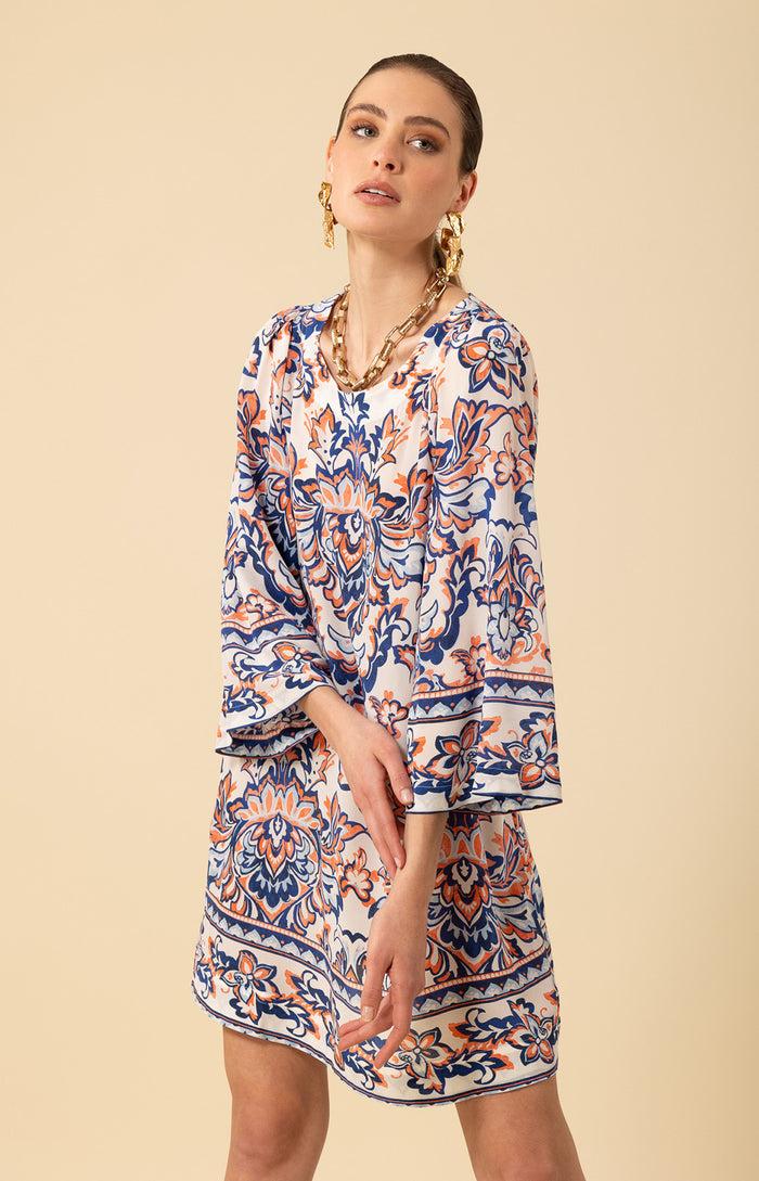 hale bob Flora Silk Dress