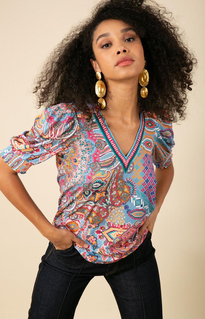 Hale Bob Frances Jersey Top