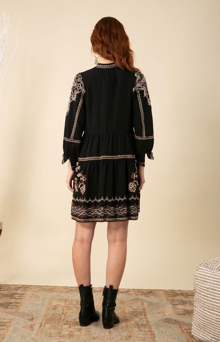 Hale Bob Gabriela Voile Dress