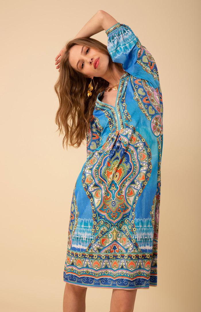 hale bob Gabriella Jersey Midi Dress