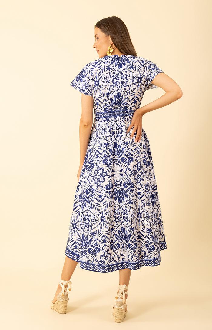 Hale Bob Galilea Poplin Dress