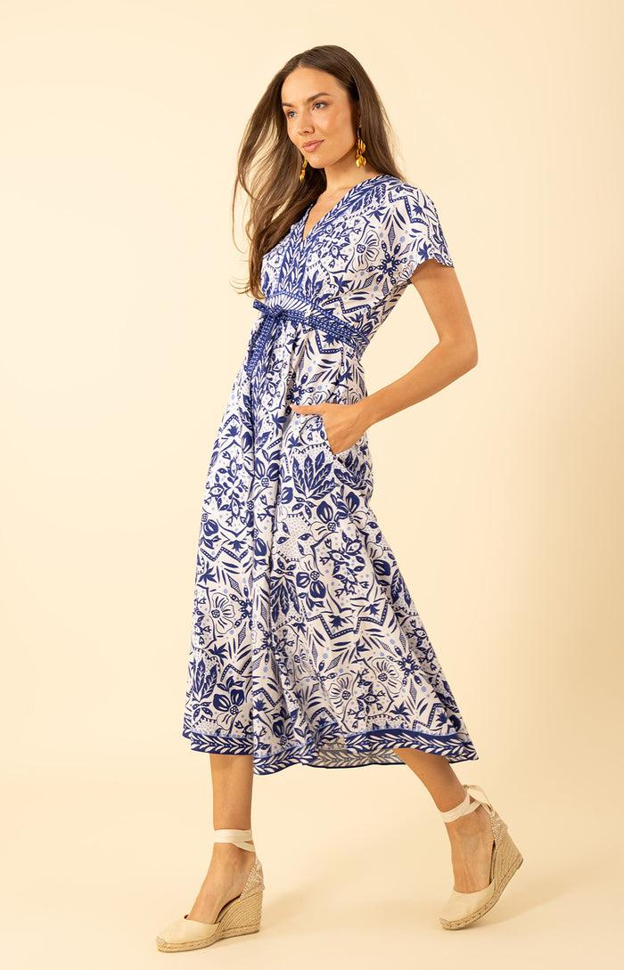 Hale Bob Galilea Poplin Dress