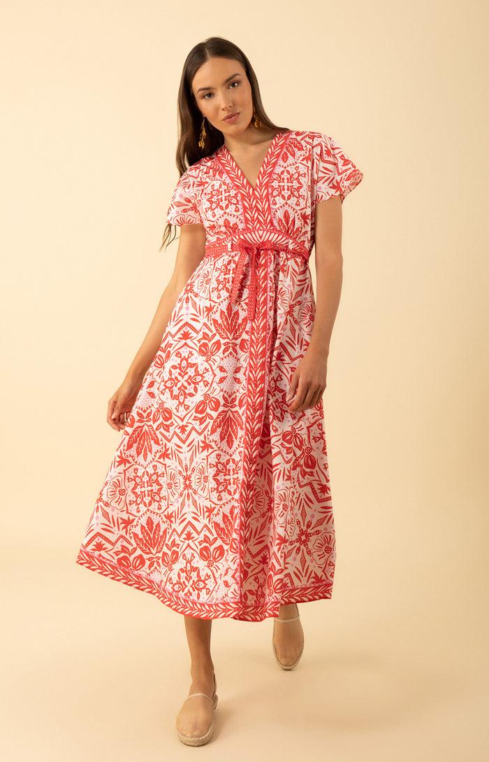 Hale Bob Galilea Poplin Dress