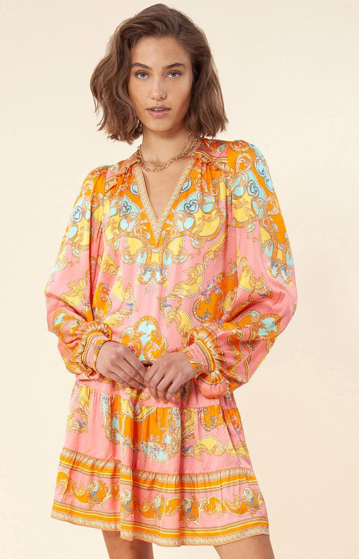 hale bob Garland Blouson Dress