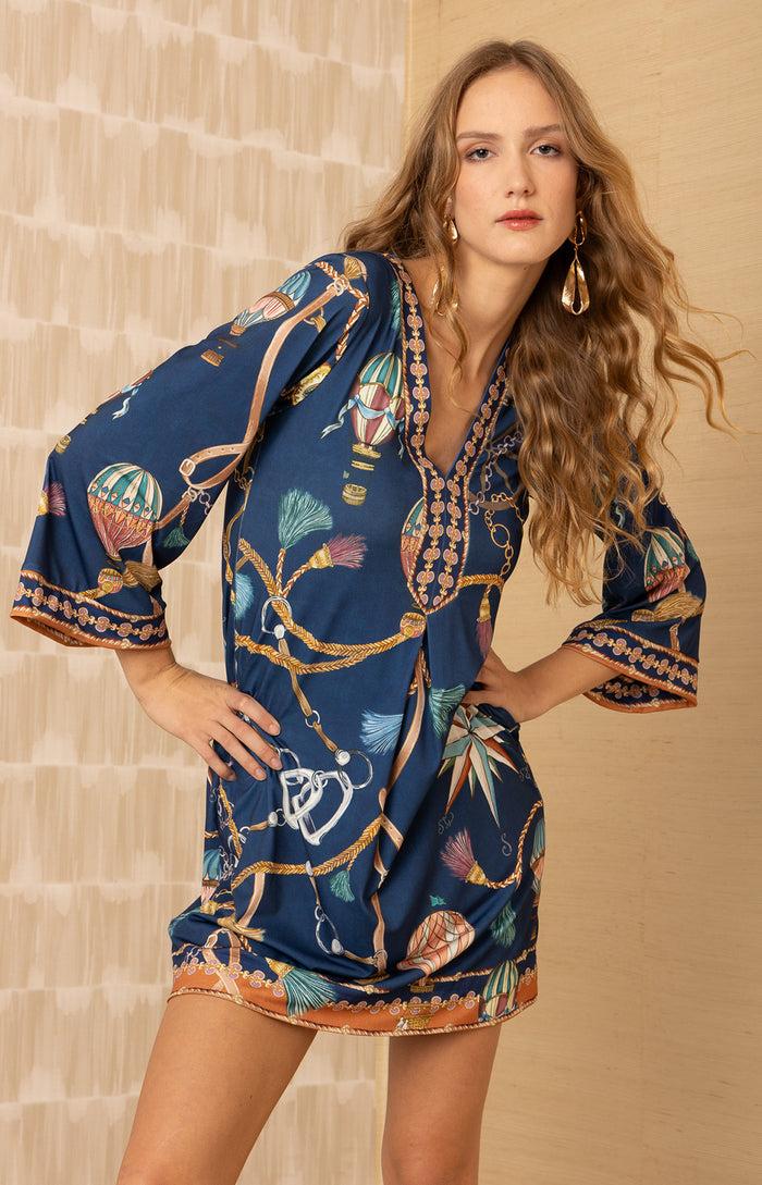 Hale Bob Giuliana Jersey Short Dress