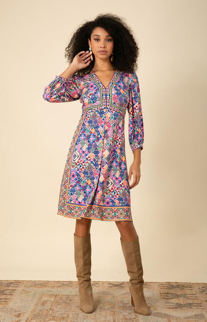 hale bob Gracelynn Jersey Dress Long