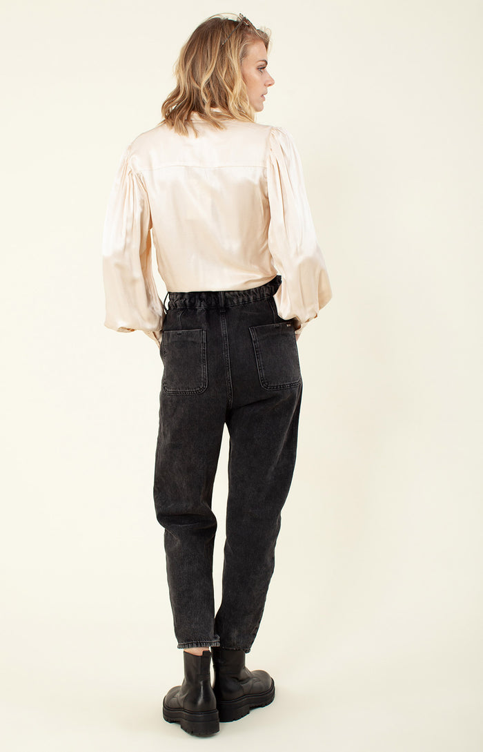 Hale Bob Haddie Solid Silk Top