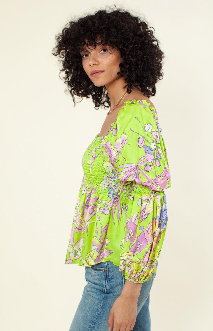 Hale Bob Hadia Silk Top