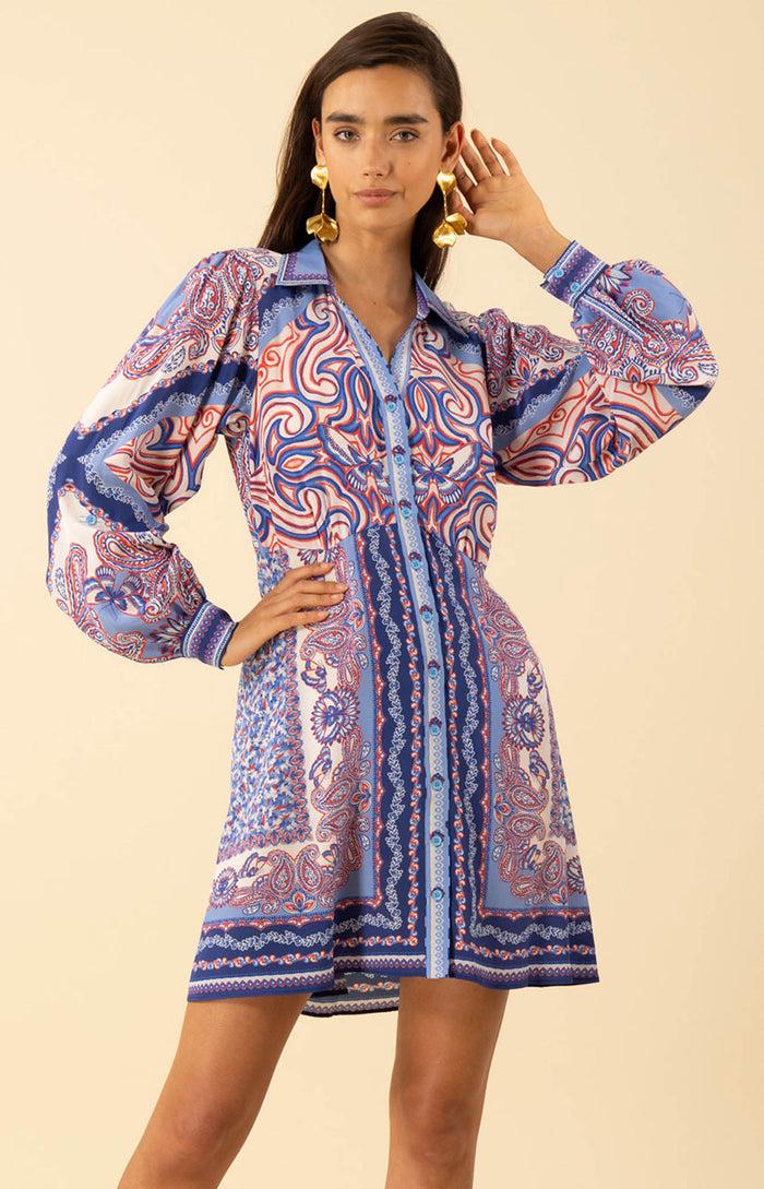 Hale Bob Hadlee Silk Dress