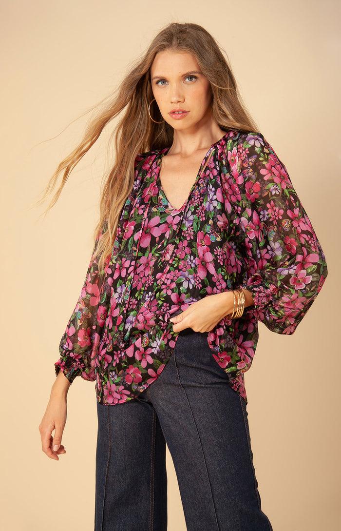 hale bob Hailey Chiffon Top