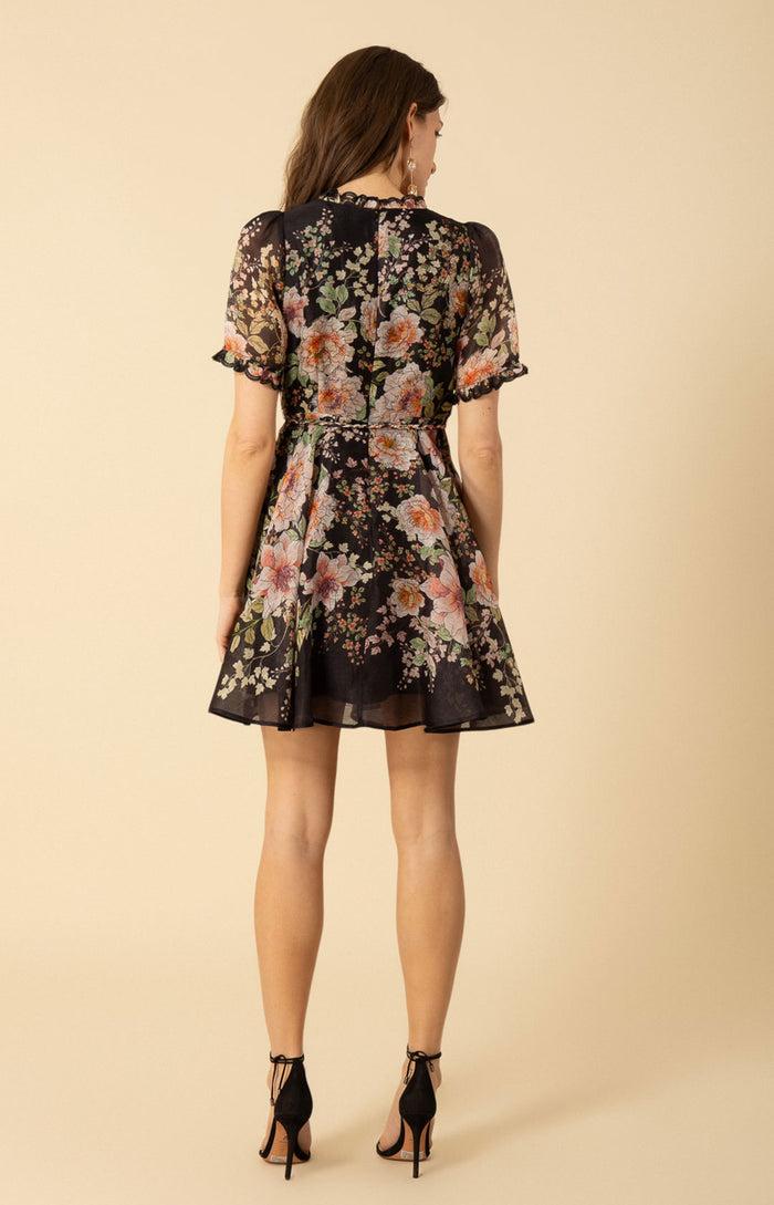 Hale Bob Haley Organza Dress Short