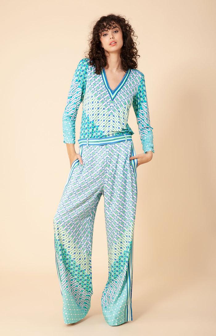 Hale Bob Hattie Wide Leg Pant