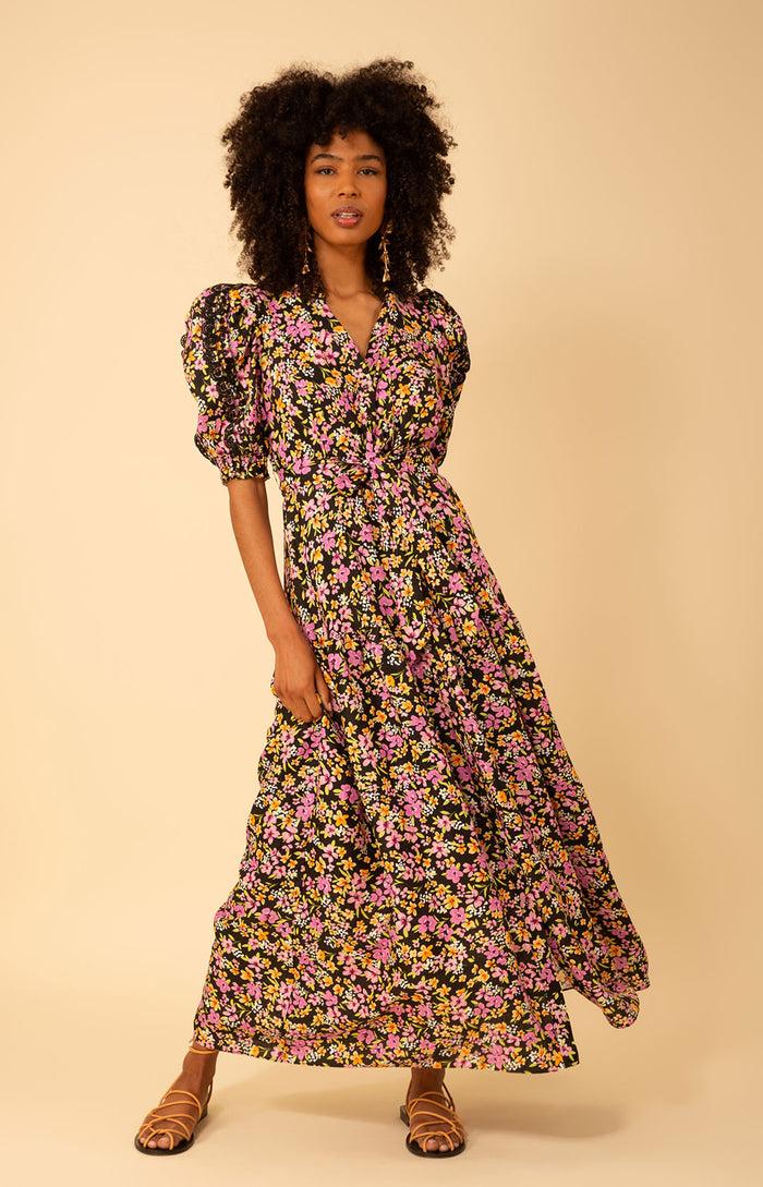 hale bob Hayden Linen Maxi Dress