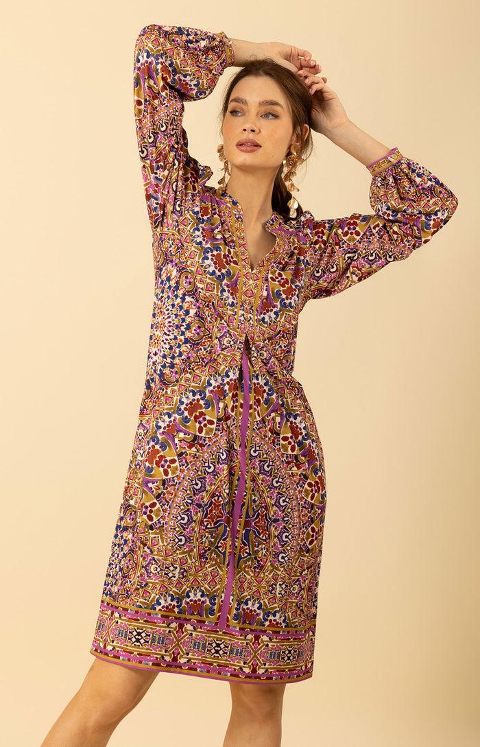 Hale Bob Heaven Midi Jersey Dress