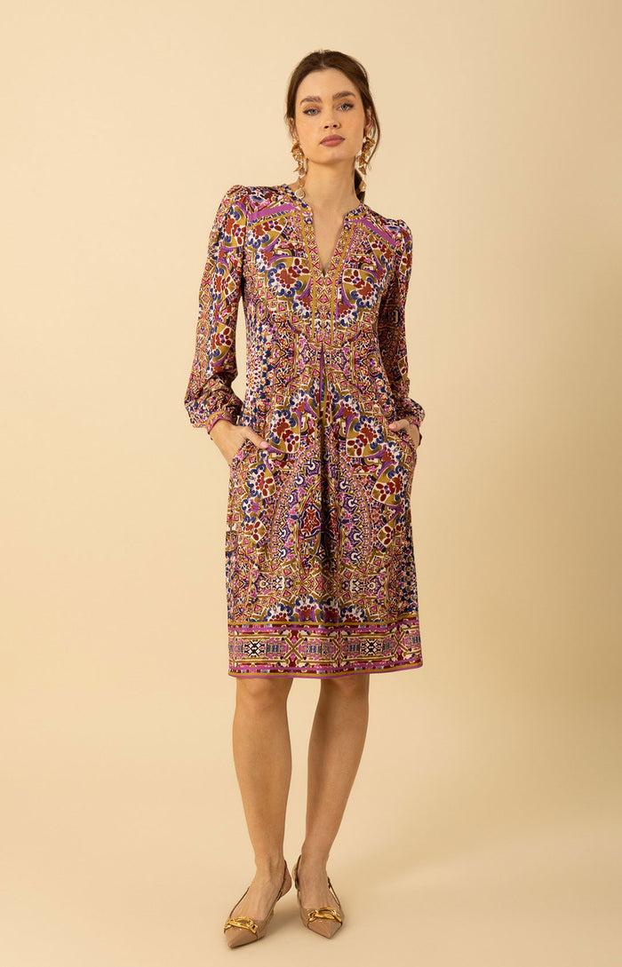 hale bob Heaven Midi Jersey Dress