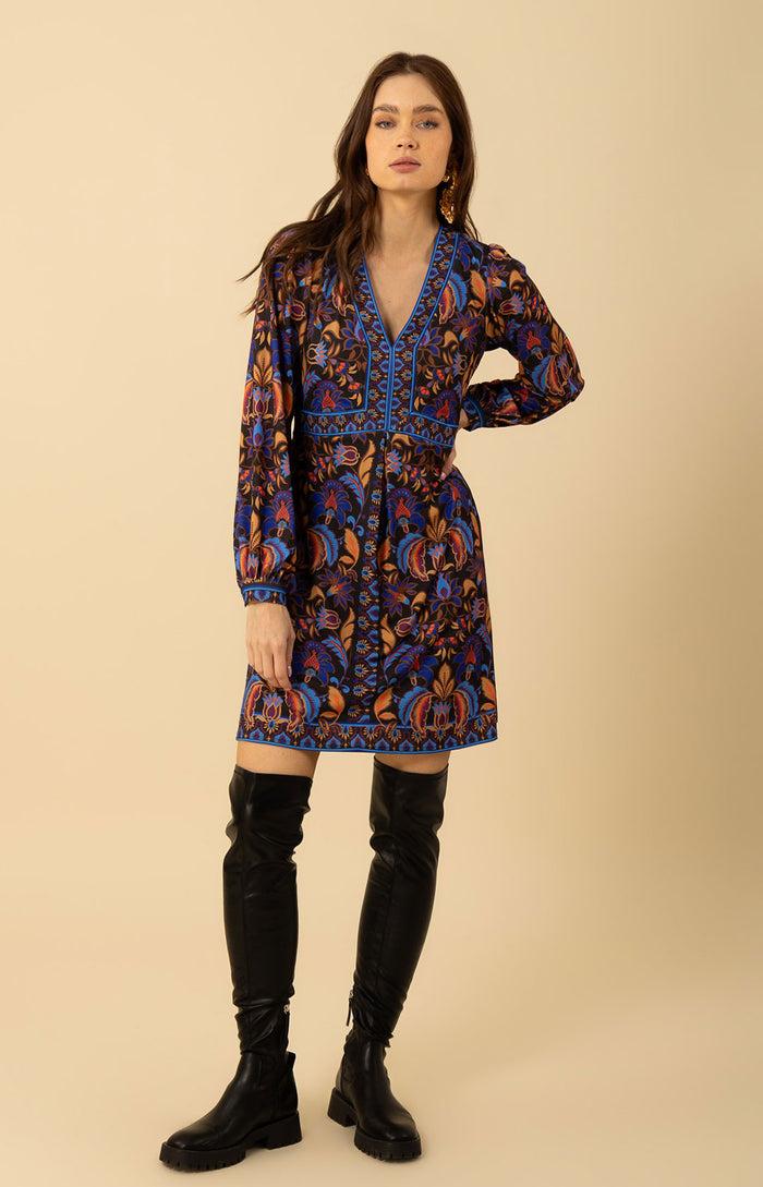 hale bob Helen Jersey Midi Dress