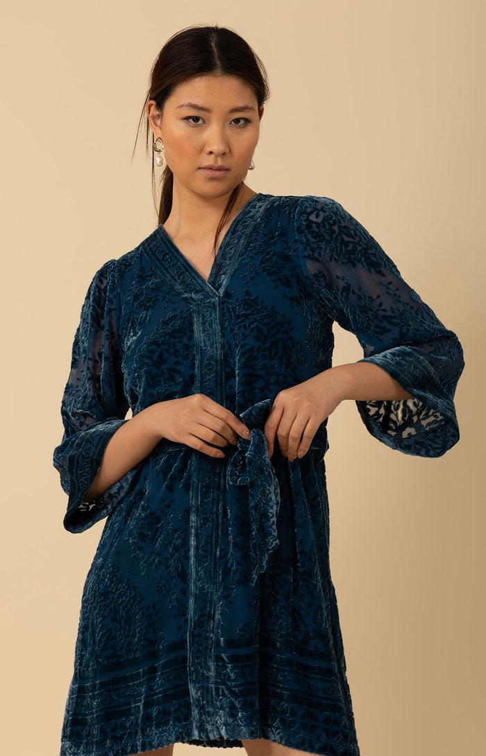 Hale Bob Helena Solid Dress