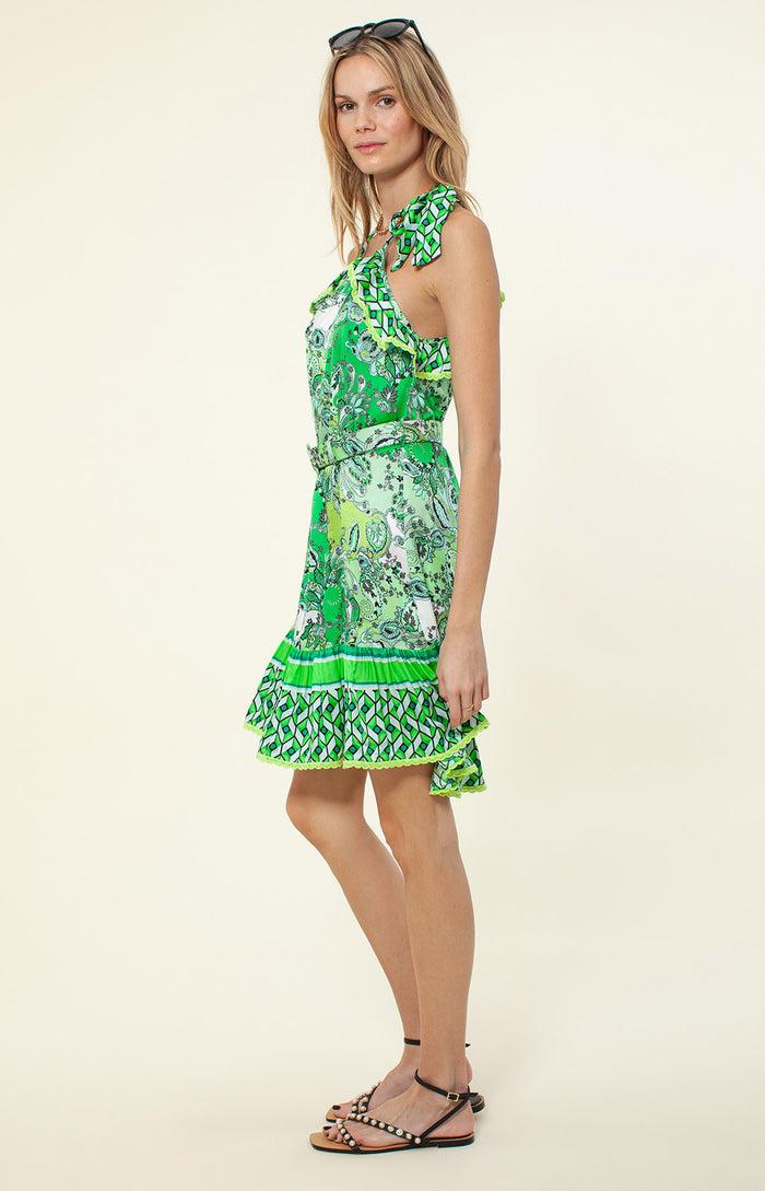 Hale Bob Idina Silk Dress