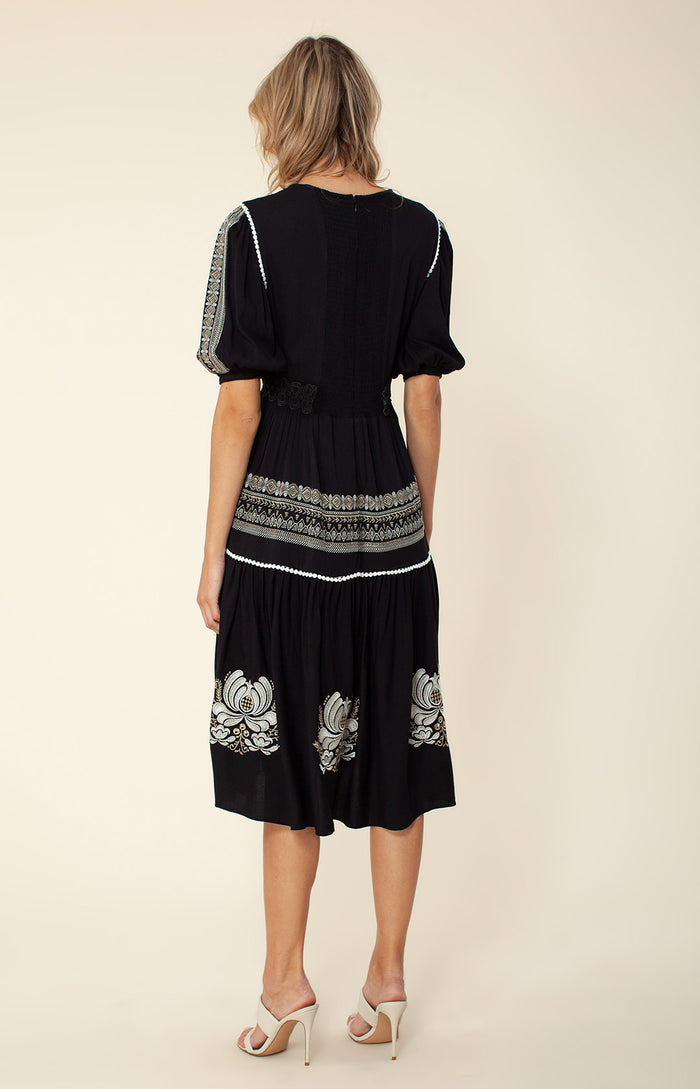 Hale Bob Ignia Midi Dress