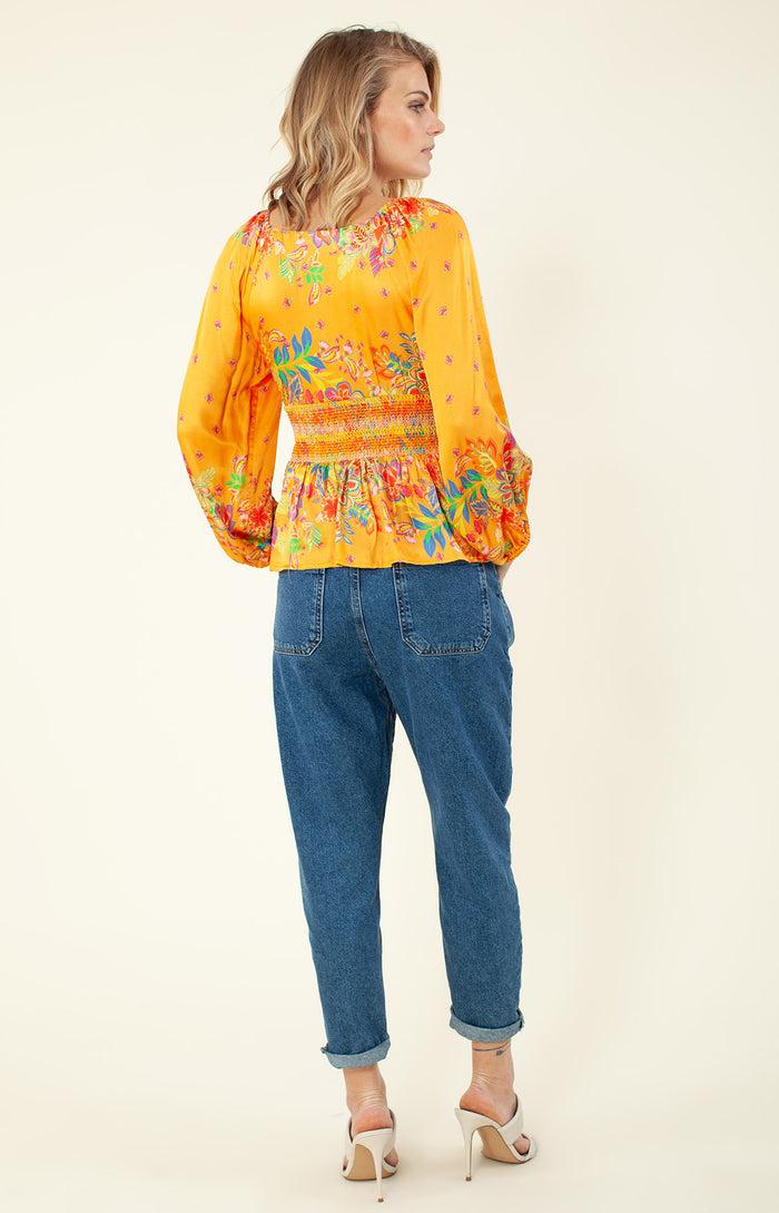 Hale Bob Isla Silk Top