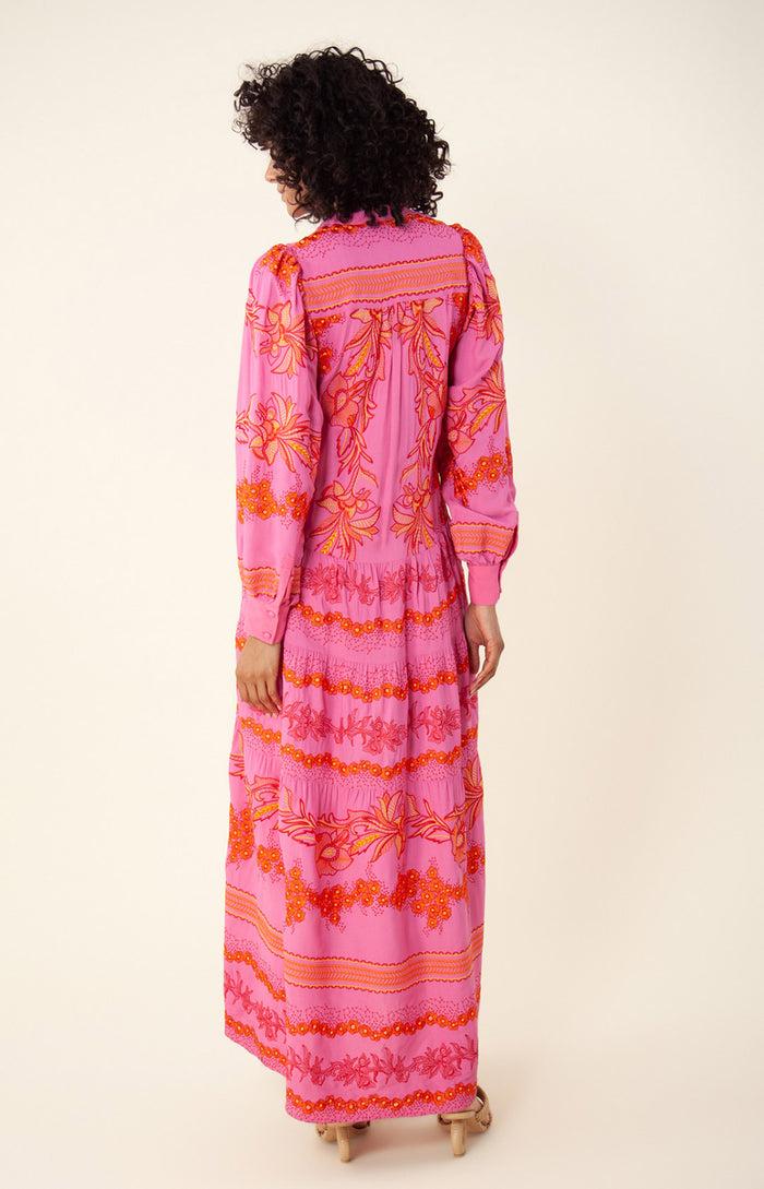 Hale Bob Janina Embroidered Maxi Dress
