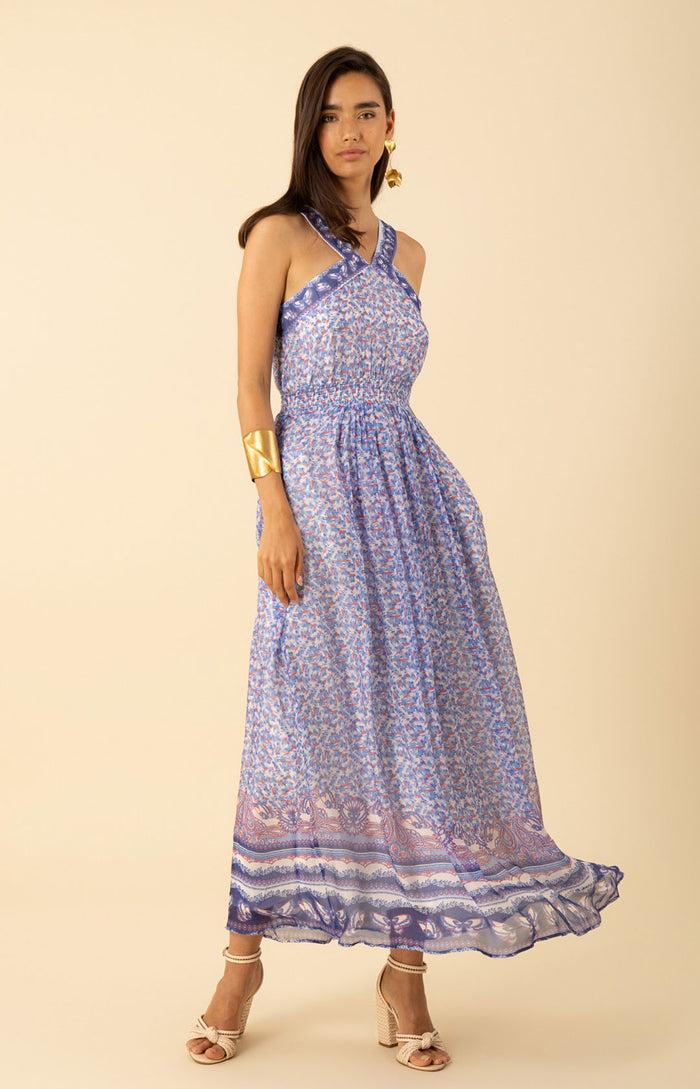 hale bob Janiyah Chiffon Maxi Dress