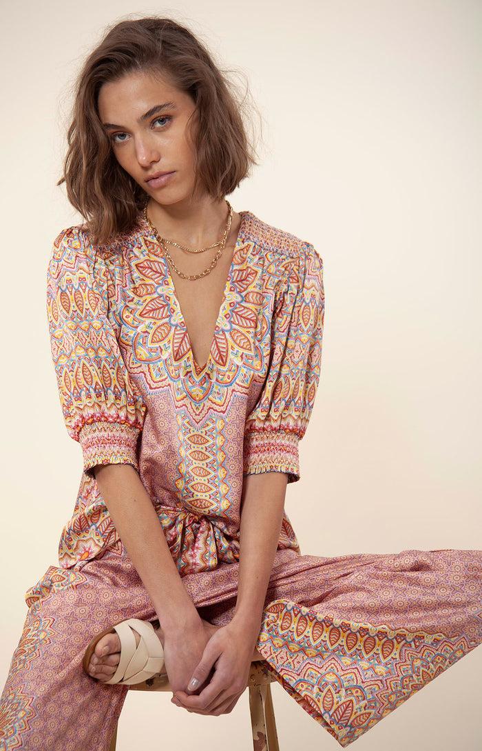 Hale Bob Jaydin Charmeuse Top