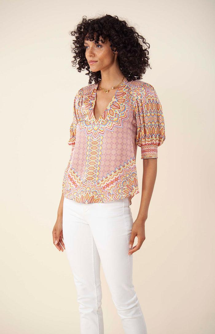 Hale Bob Jaydin Charmeuse Top