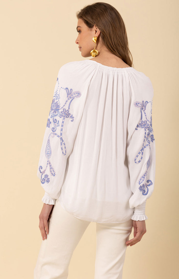 Hale Bob Jemma Embroidered Top
