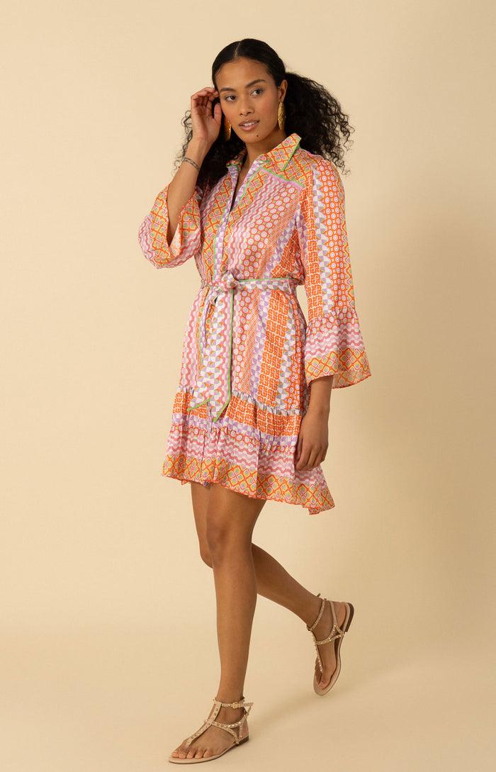 Hale Bob Julieta Charmeuse Dress