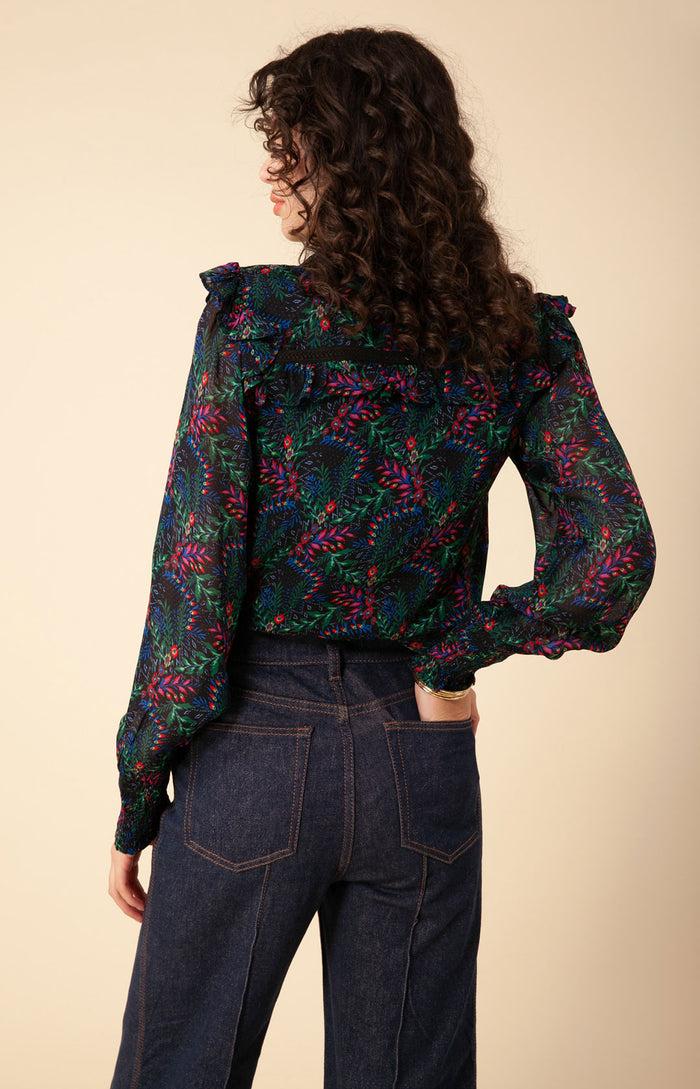 Hale Bob Juliette Chiffon Top