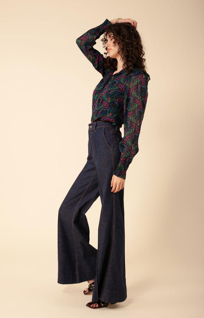 Hale Bob Juliette Chiffon Top