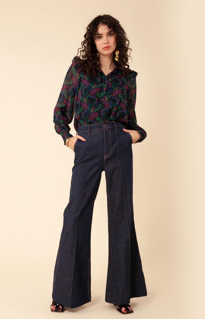 hale bob Juliette Chiffon Top