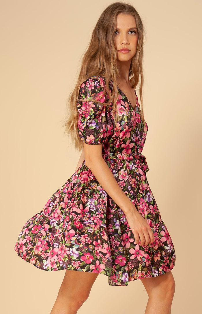 Hale Bob June Charmeuse Dress