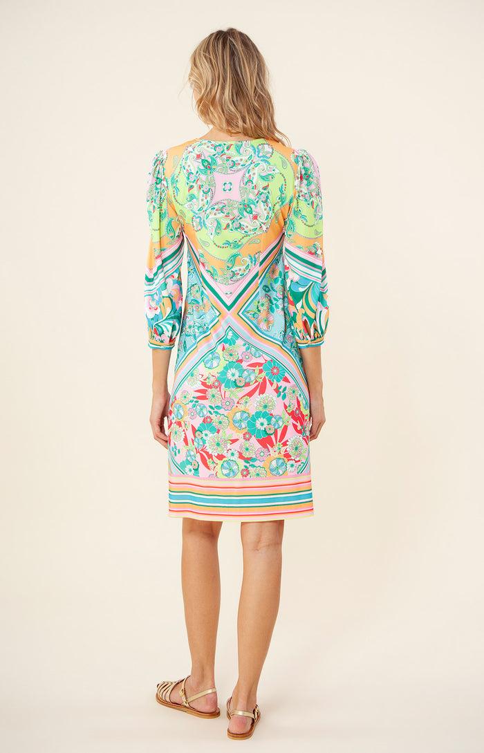 Hale Bob Kalia Jersey Dress Beaded