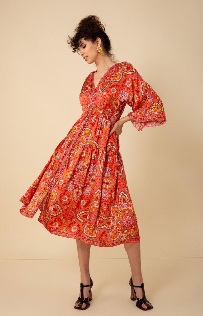 hale bob Kamryn Midi Dress