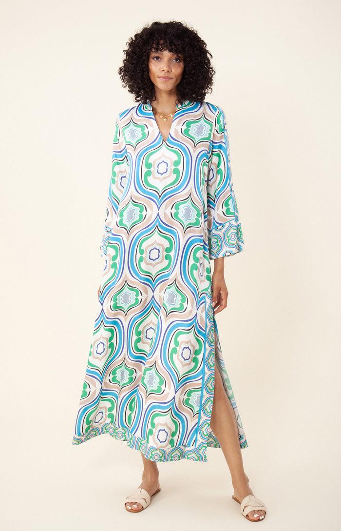 Hale Bob Karina Caftan Dress