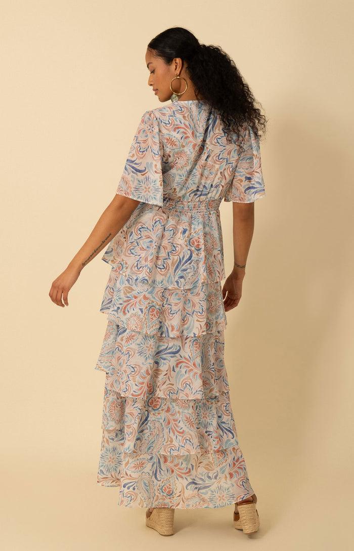 Hale Bob Karsyn Tiered Maxi Dress