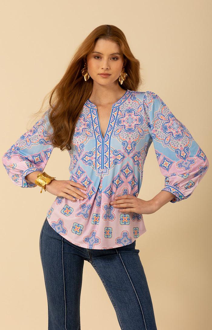 Hale Bob Kataleya Jersey Top