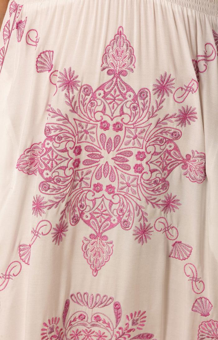 Hale Bob Katalina Embroidered Dress