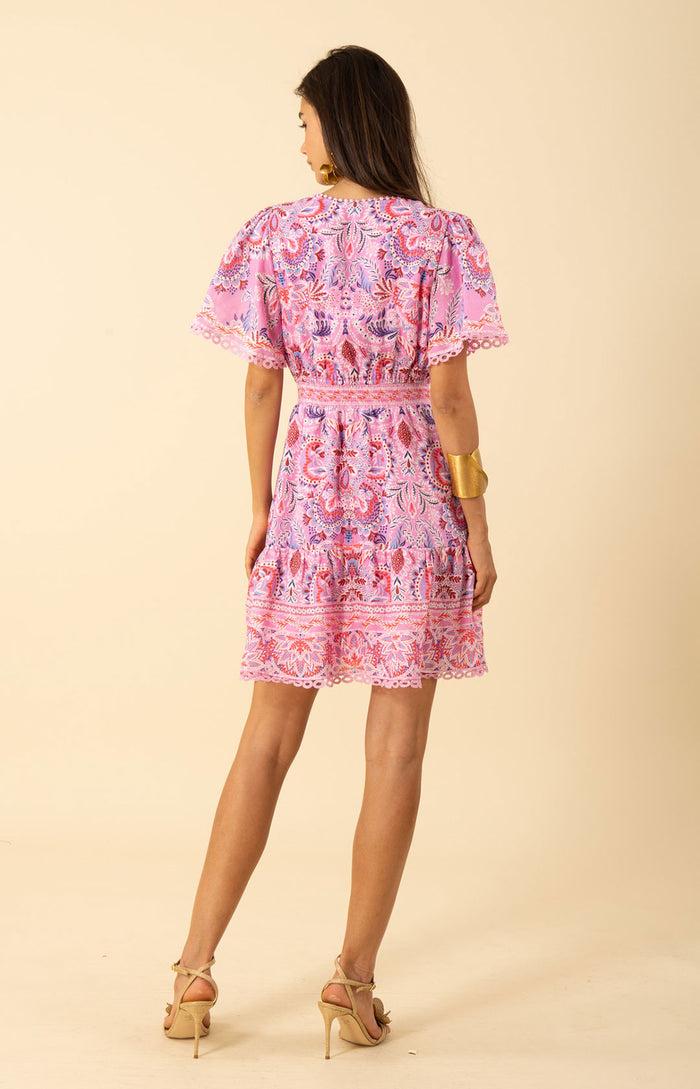 Hale Bob Katelyn Linen Dress