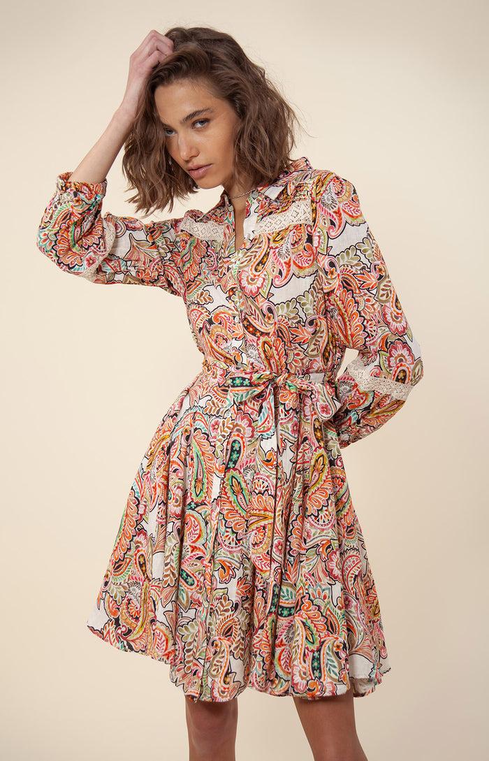 hale bob Keana Linen Dress