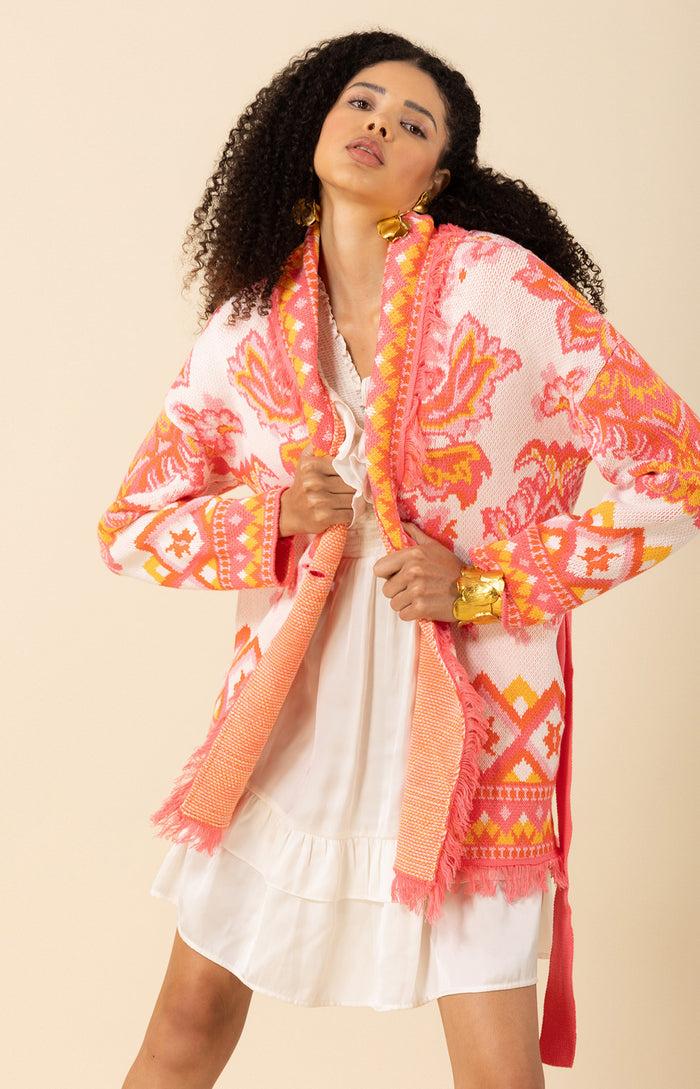 Hale Bob Kendra Jacquard Sweater