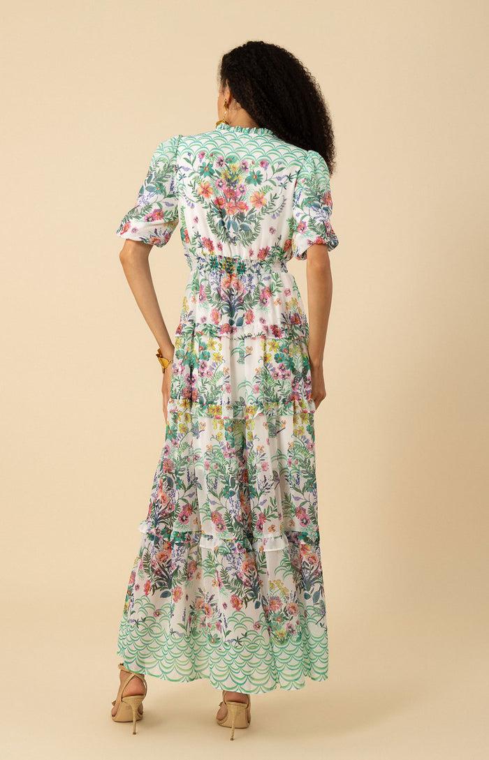 Hale Bob Khaleesi Chiffon Maxi Dress